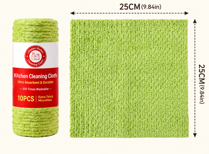 Kitchen cleaning lazy rag throwing hands tearing wet and dry dishcloth absorbing water.